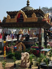Sairam Fibertech Studio master Art at Mandapam Settings with creative concepts and precise execution which get people talking in Poodur Village in Medchal Hyderabad  Contact M Srinivas on 900000557